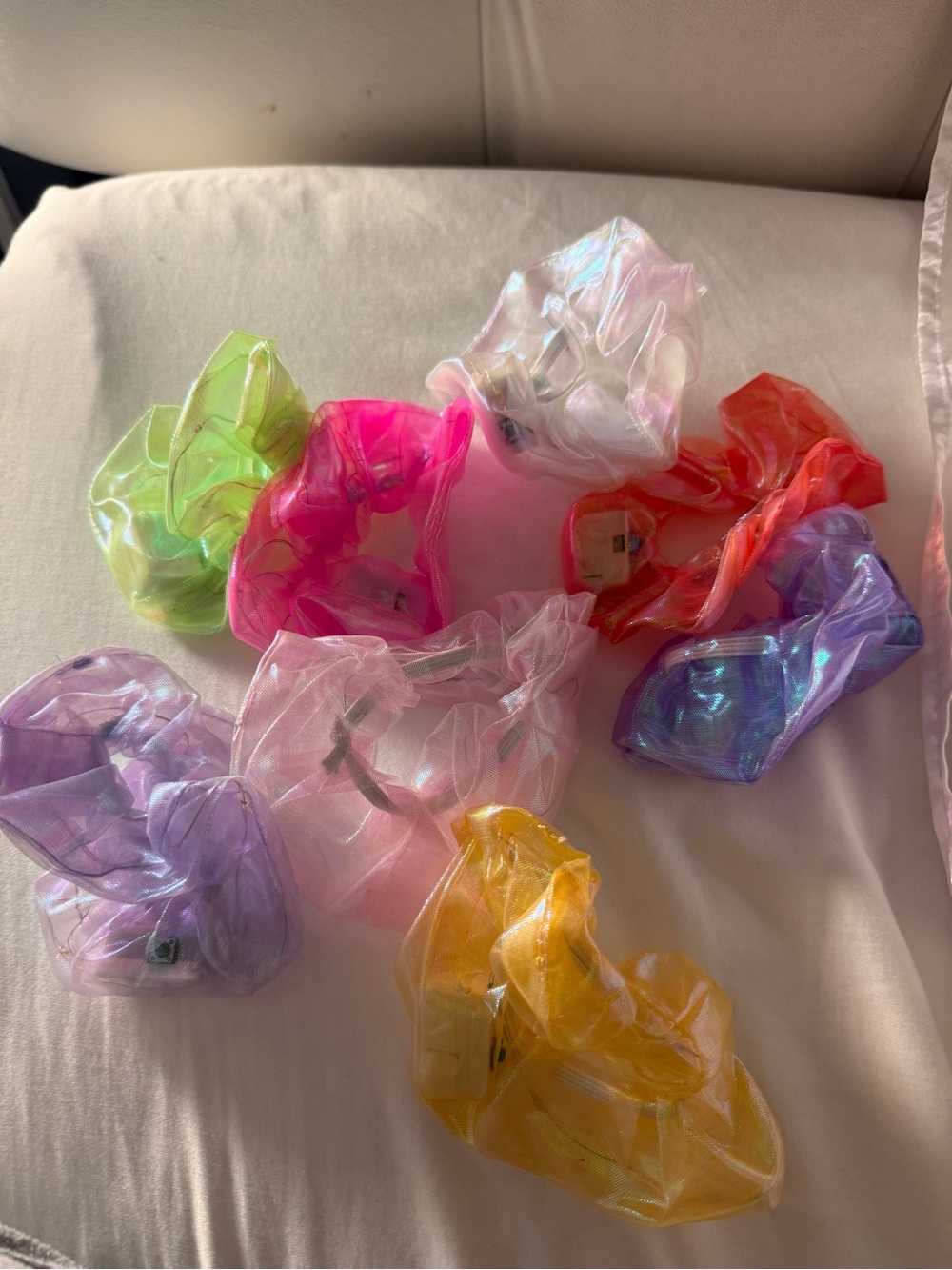 Light up scrunchies